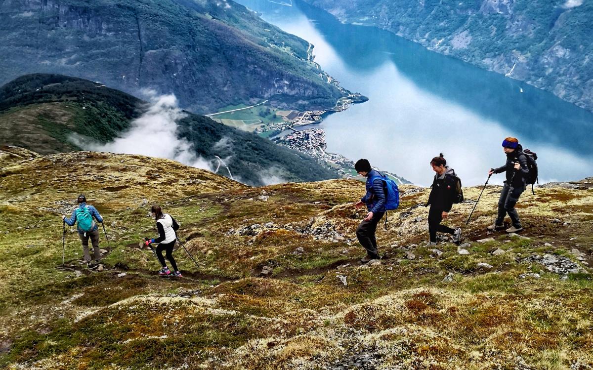 Exclusive Guided Fjord Hike Hiking Bergen Norway
