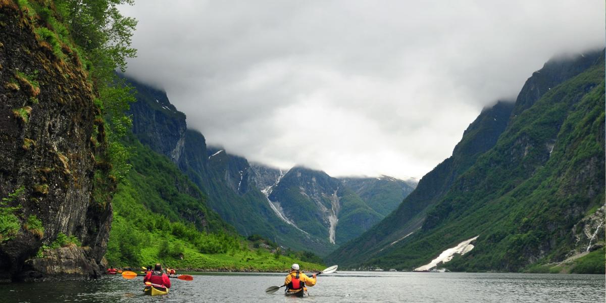 Kajakk Flåm Canoeing & Kayaking Flåm Norway