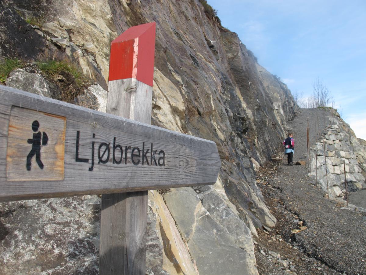 Ljøbrekka - The mail route