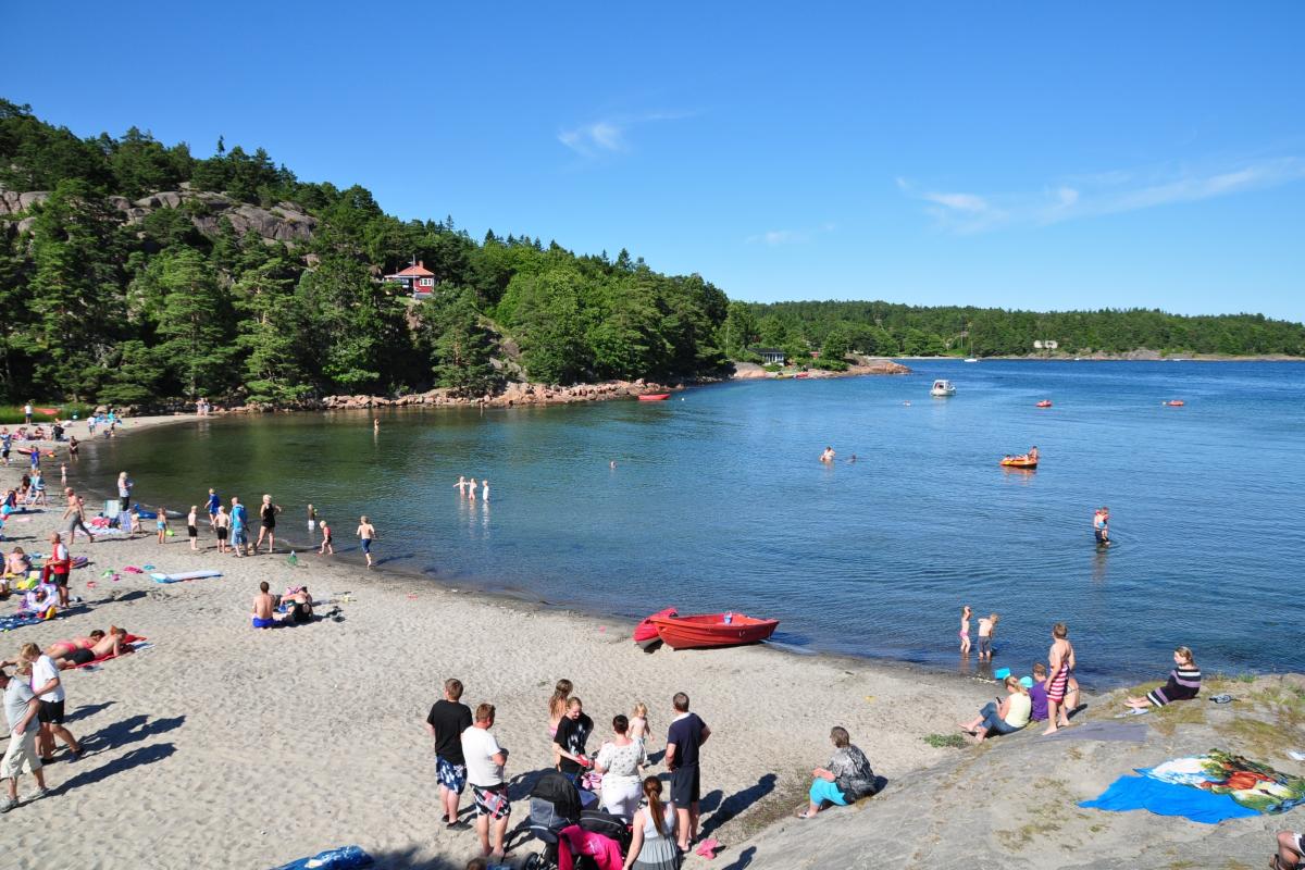 Moysand Beaches Grimstad Norway