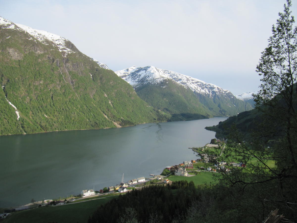 Mundal Family Fjord Hike Fjaerland Hiking Fjaerland Norway