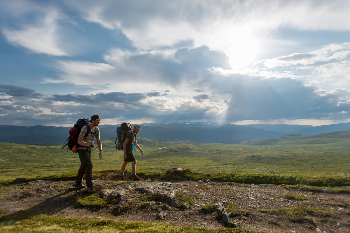 The pilgrim path in Oppdal