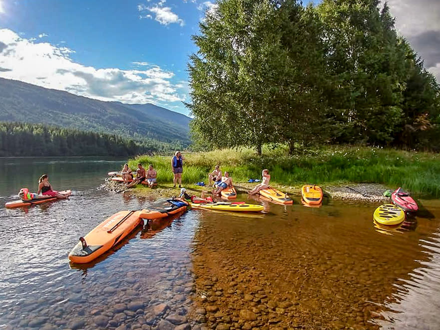 Stand Up Paddle on the Hallingdal River