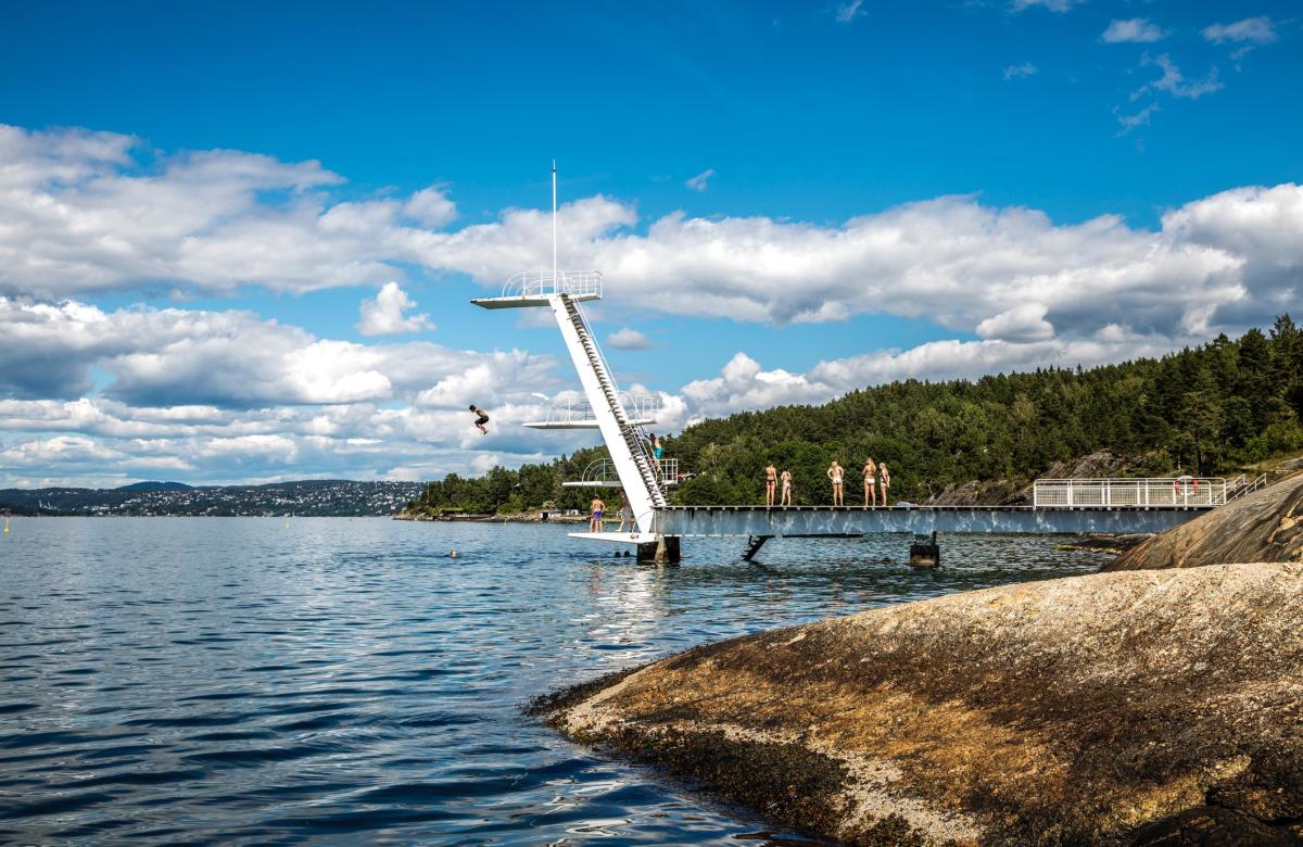 Ingierstrand Bad Restaurant Receptions Dinners Svartskog Norway