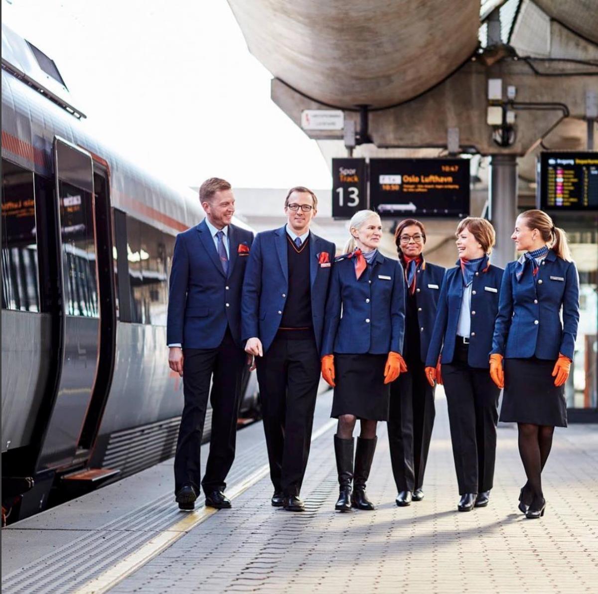 Airport Express Train Air Travel Oslo Norway