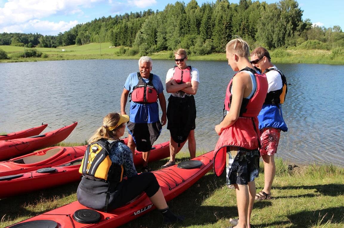 Paddling with Tine Raisbæk | Canoeing & Kayaking | Kodal | Norway