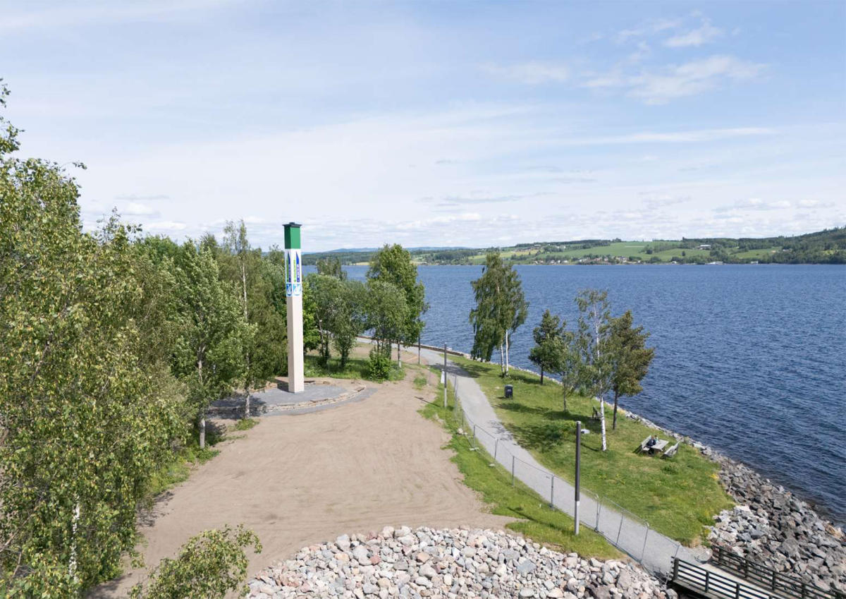 Stolpemonolitten på Gjøvik - Stolpejaktens hjemsted | Buildings ...