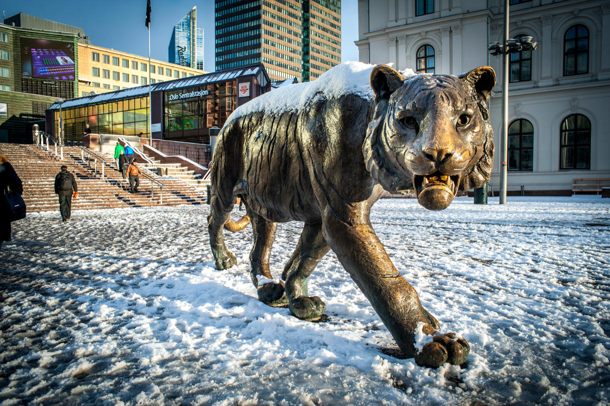 Der Tiger Buildings & Monuments Oslo Norway