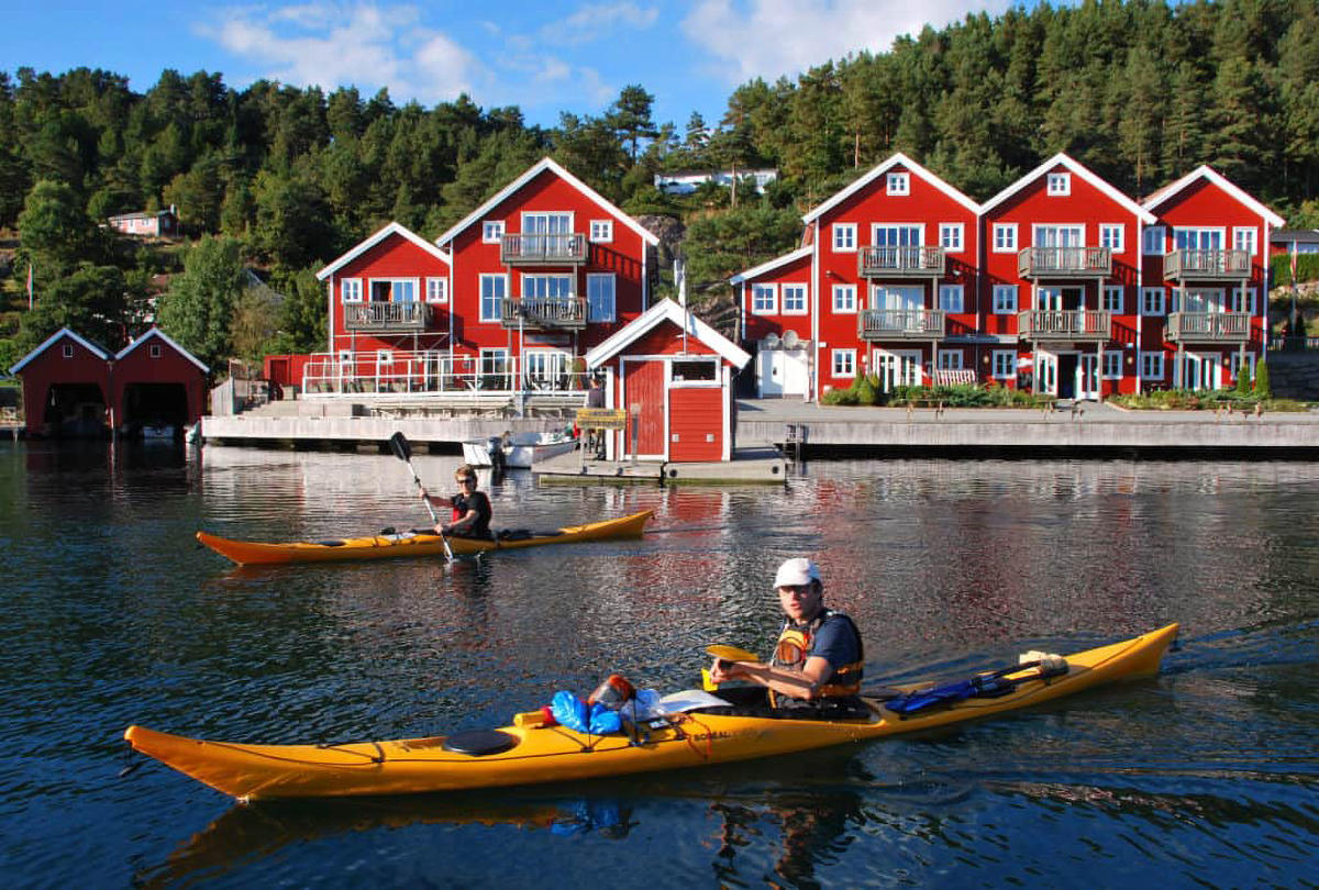 Rent a kayak at Tregde Ferie Canoeing & Kayaking Mandal Norway