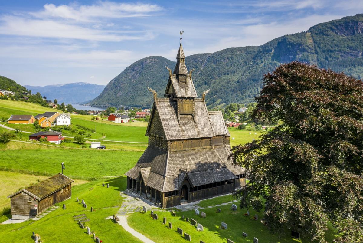 Stave Churches In Norway Map