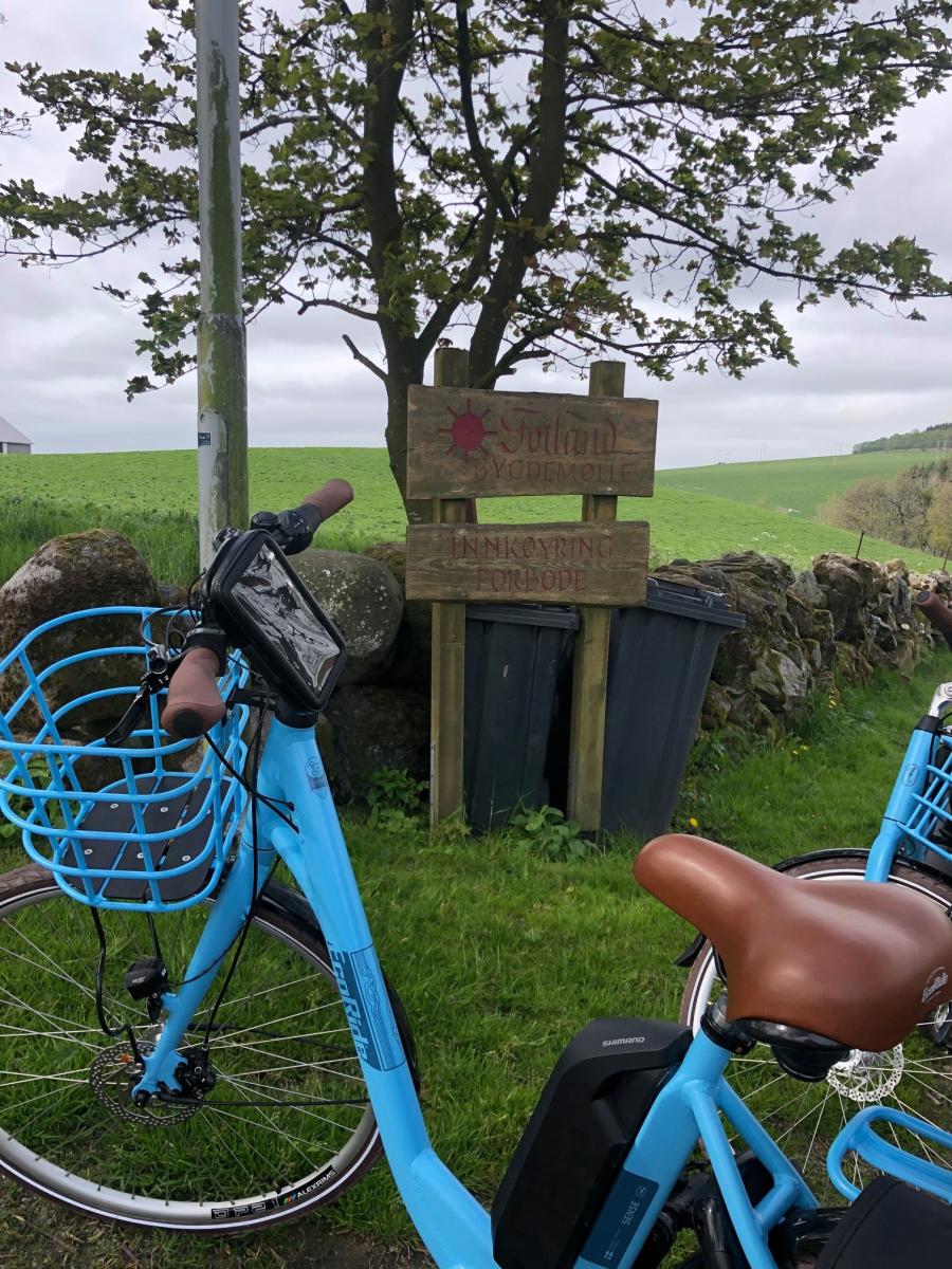 Electric bike rental at Jæren