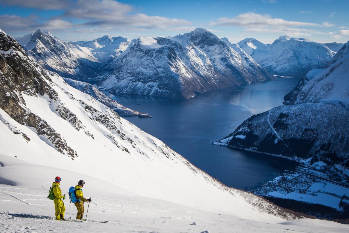 Fjord Skiing at Sunnmøre