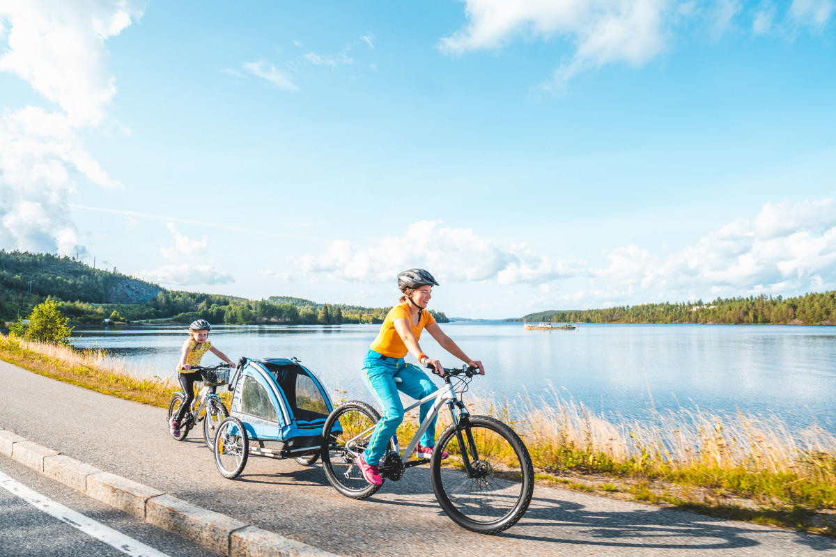 Bicycle Around Rodenessjoen Biking Orje Norway