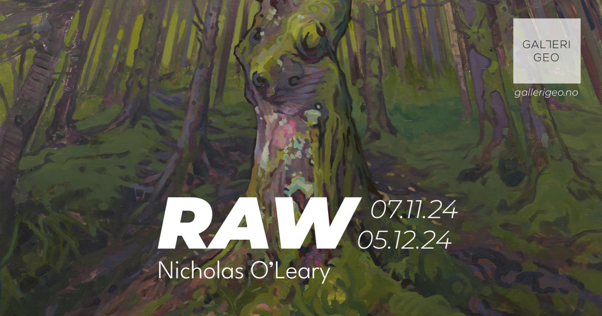 Raw Nicholas O'Leary Art & Design Exhibitions Bergen Norway