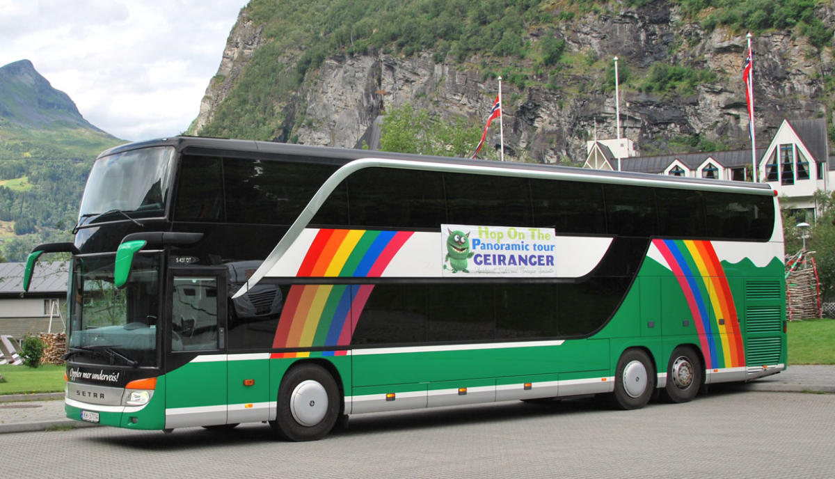 Panorama Bus Geiranger Round Trips Geiranger Norway
