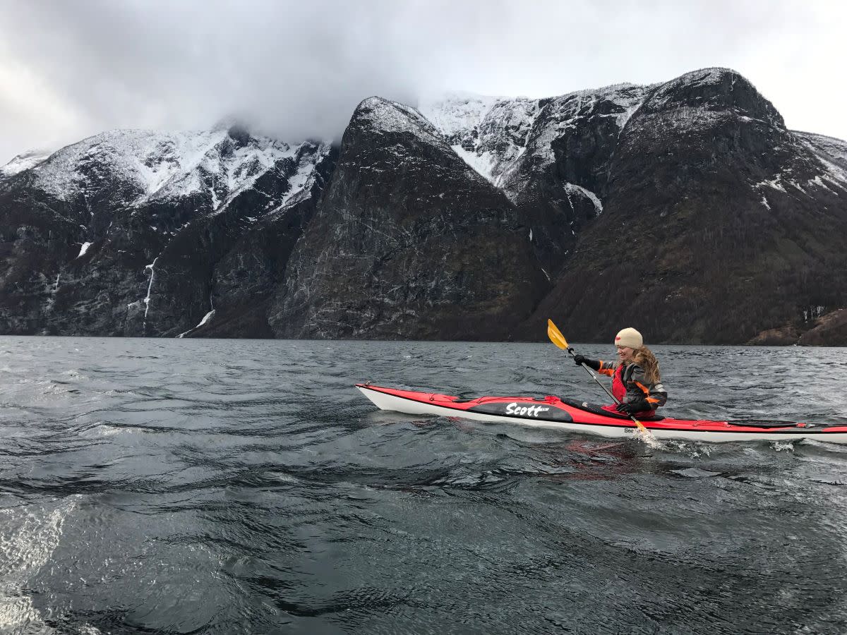 Kayaking during winter | Canoeing & Kayaking | Øvre Årdal | Norway