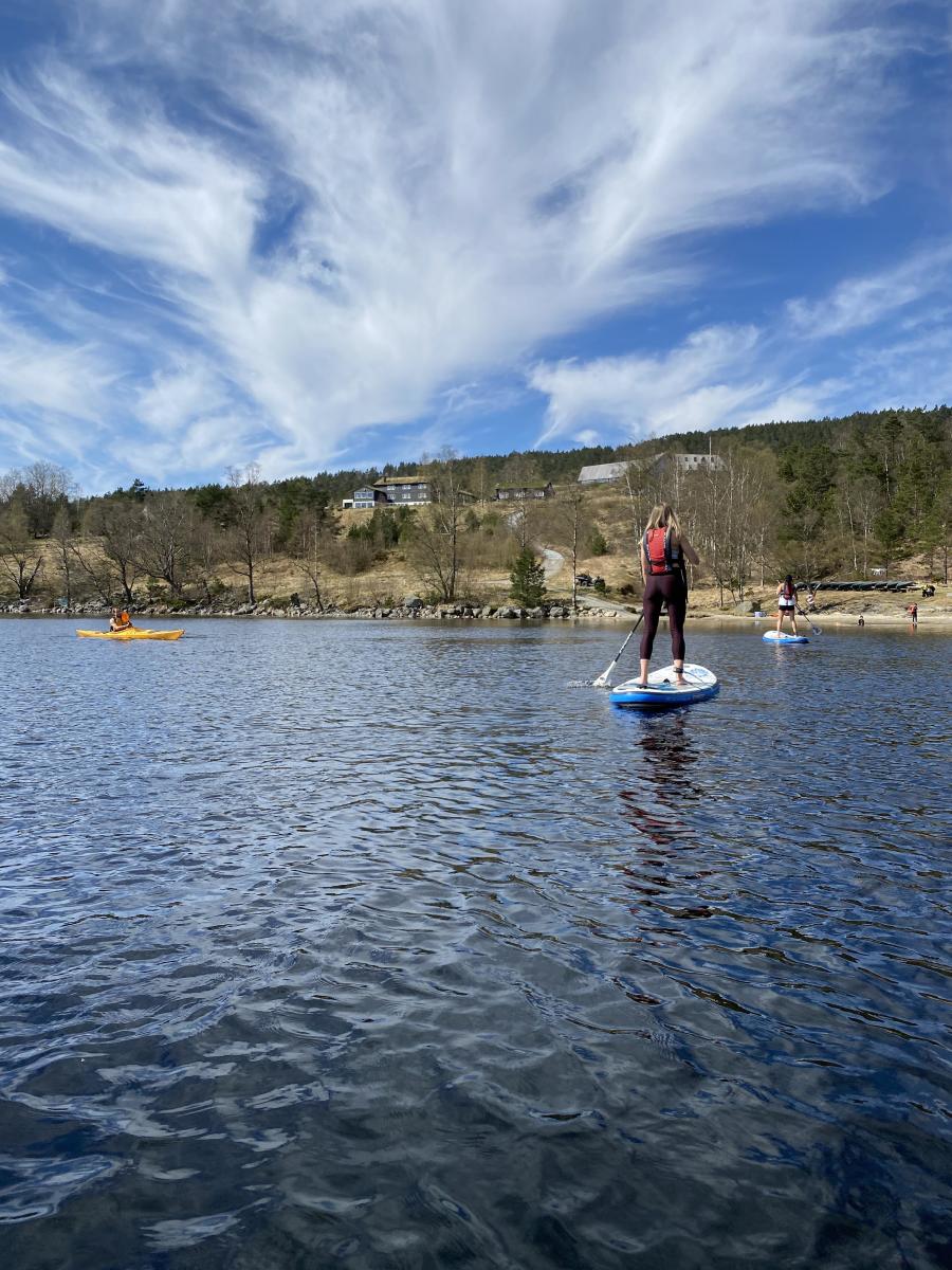 Water activities at Preikestolen Basecamp Action & Adventure