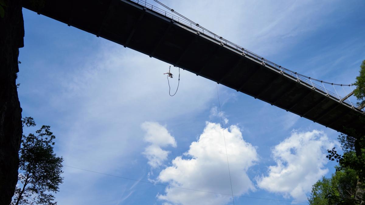 Bungee Jumping from Trolljuv Bridge