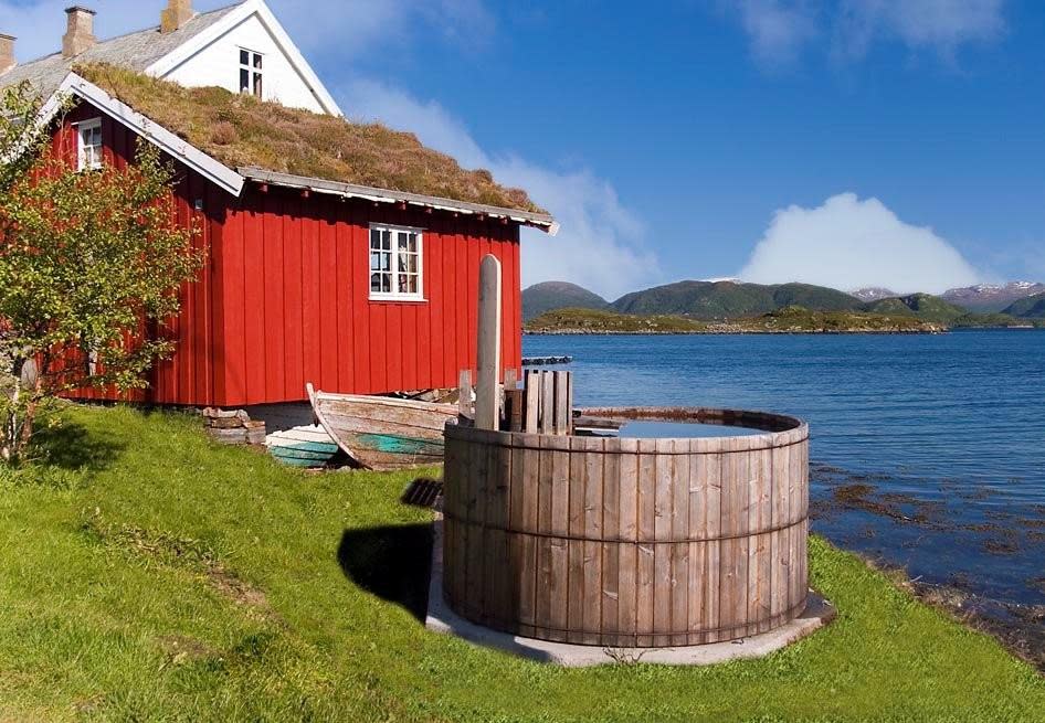 Cabin rental at Strømsholmen Sea Sports Centre Cottages & Holiday