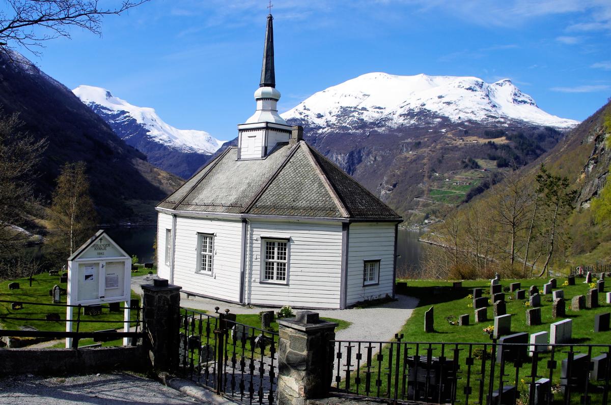 Die Kirche Geiranger