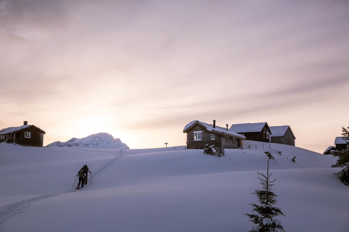 Snowshoeing in Valldal - The Adventure Valley