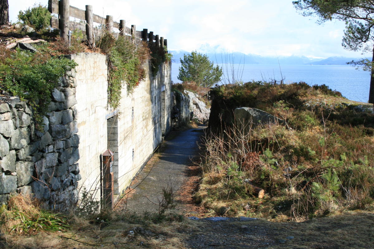 Kvalvik Fort - coastal fort from World War 2