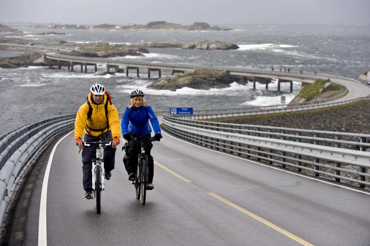 National bicycle route nr 1 Kristiansund - Ålesund