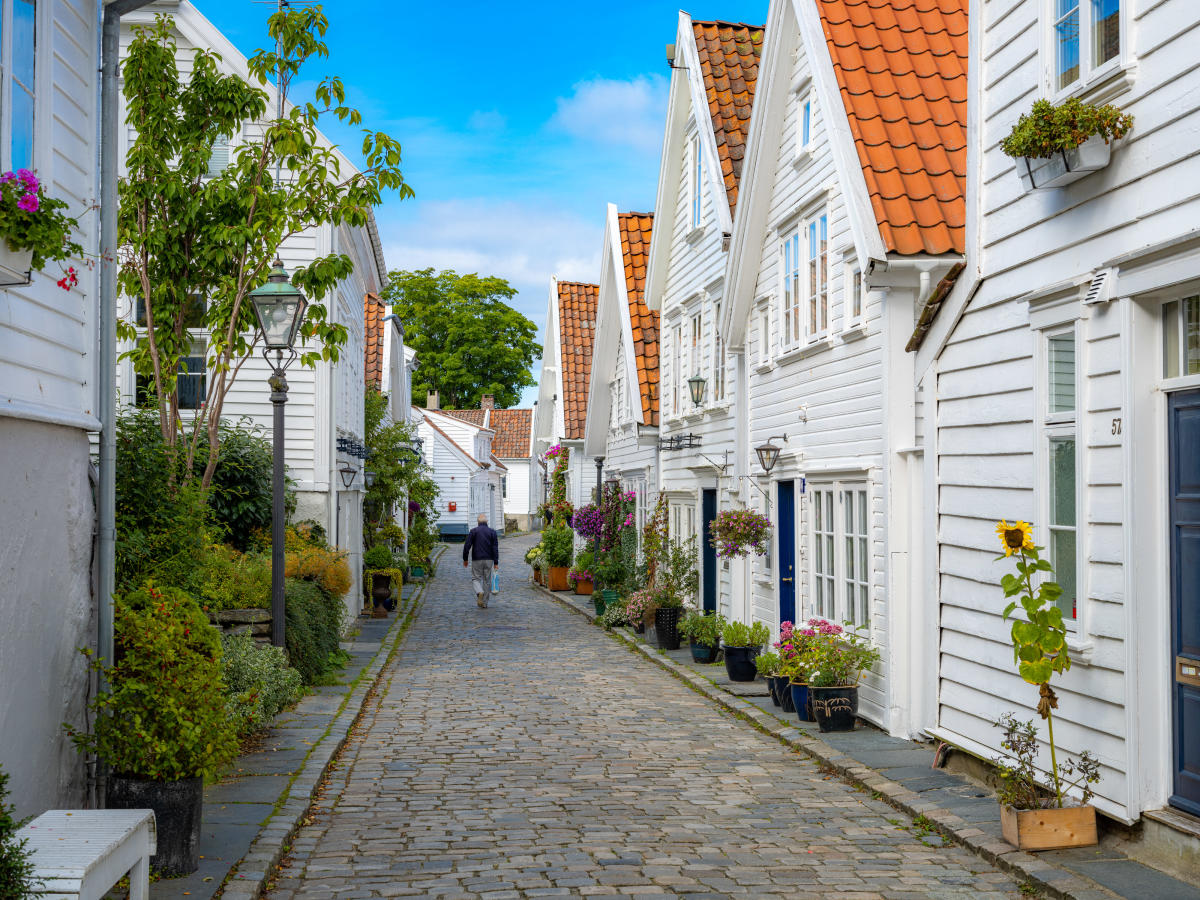Old Stavanger Cultural Heritage Stavanger Norway