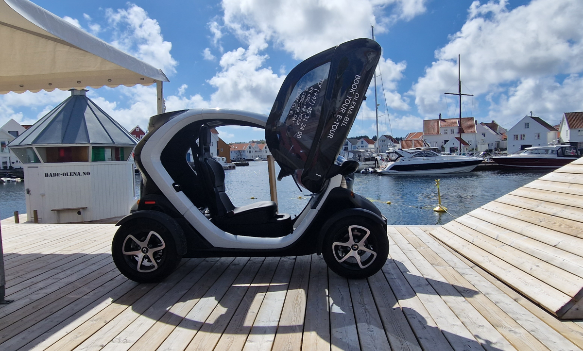 Karmøy mit dem EAuto erleben Car Rental Skudeneshavn Norway