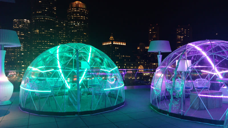 The Igloo Bar At The Rooftop Lookout