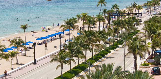 Fort Lauderdale Beachfront Promenade Fort Lauderdale Fl