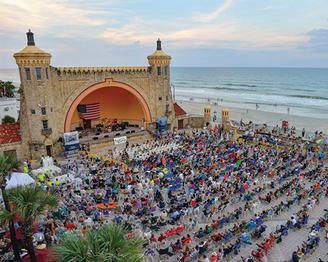 Daytona Beach Boardwalk And Pier Daytona Beach Bandshell