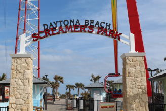 Daytona Beach Boardwalk And Pier Screamer S Park