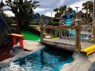 Daytona Beach Attractions Things To Do In Aloha Falls Golf Map 2504 South Atlantic Avenue Daytona Beach