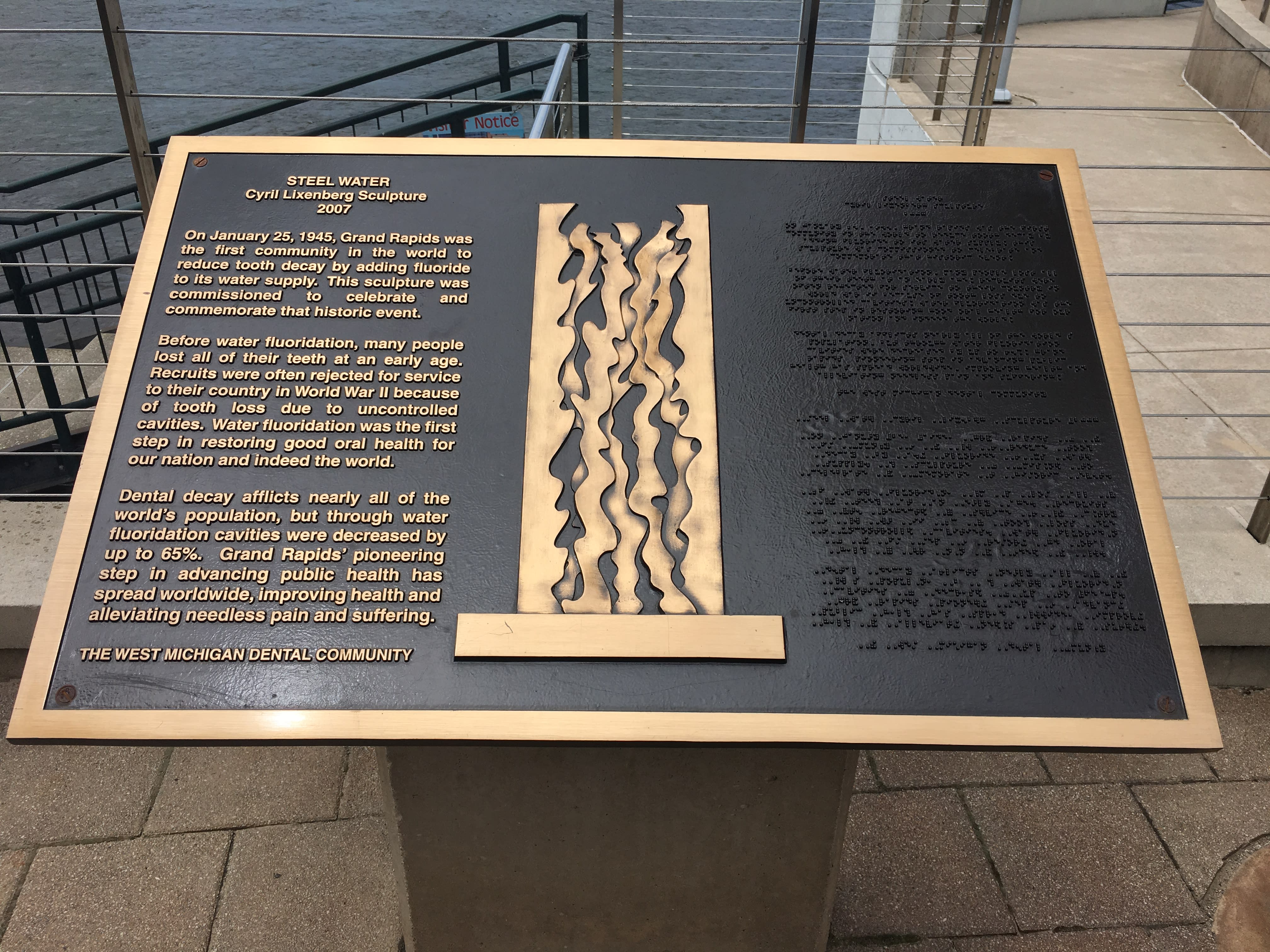 Fluoridation Sculpture Arts In Grand Rapids Mi