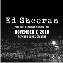 Ed Sheeran: 2018 North American Stadium Tour