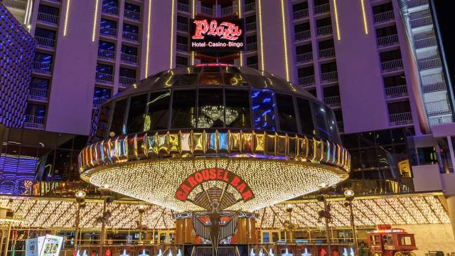 Step into a fantastical world at The Carousel Bar at The Plaza Hotel & Casino in Las Vegas!