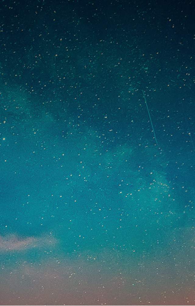 a clear, starlit night sky