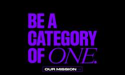 Be A Category of One. Click to learn more.