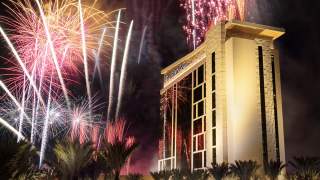 Fire works at the Durango Resort's Grand Opening