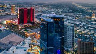 Fontainebleau Las Vegas aerial