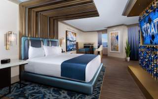 Interior of the Boulevard Suite at The Strat