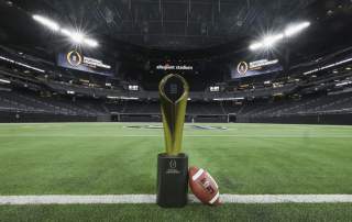 CFP Allegiant Stadium Trophy
