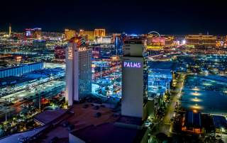 Exterior of the Palms