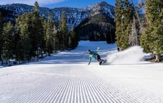 Lee Canyon snowboarding