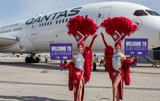 Qantas air service announcement