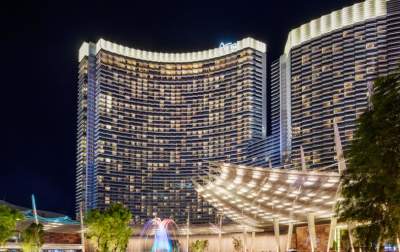 ARIA Resort & Casino Exterior 2025