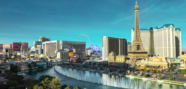 Las Vegas Strip aerial