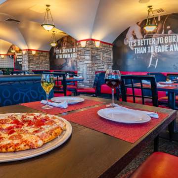 pizza & wine