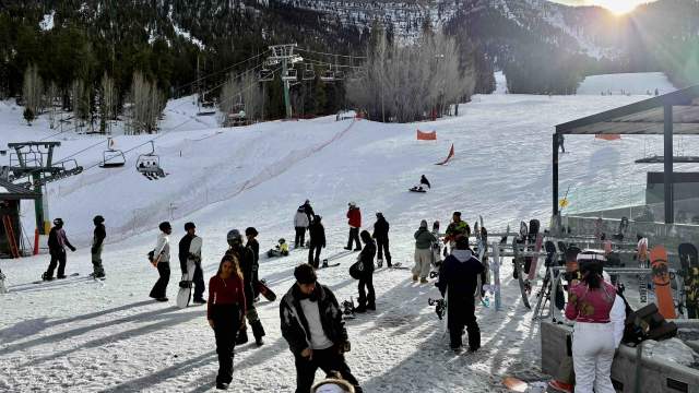 Busy Day at Lee Canyon, credit David Landsel